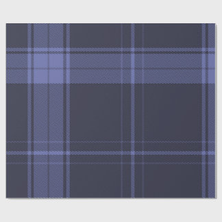 Papel De Presente Tartan do Crepúsculo Futuro