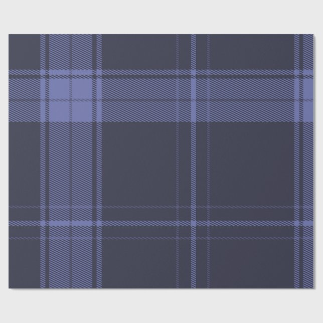 Papel De Presente Tartan do Crepúsculo Futuro (Aberto)
