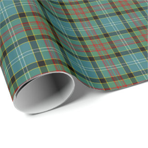 Papel De Presente Tartan do distrito de Paisley Scotland