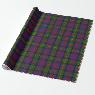 Papel De Presente Tartan do Scottish de Logan do clã