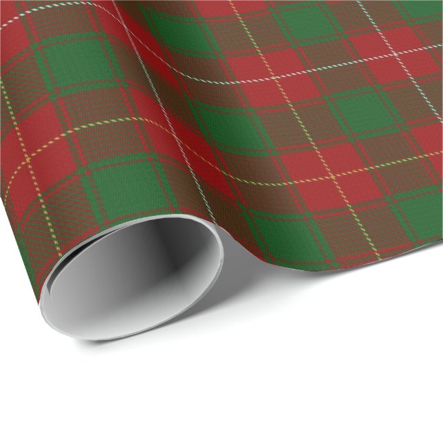 Papel De Presente Tartan do Scottish de MacFie do clã (Ponta do rolo)