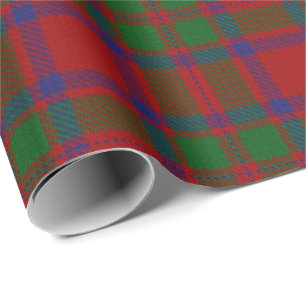 Papel De Presente Tartan do Scottish de MacKintosh McIntosh do clã