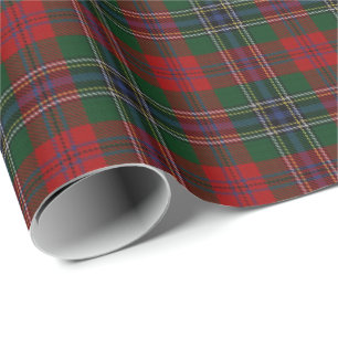 Papel De Presente Tartan do Scottish de MacLean do clã