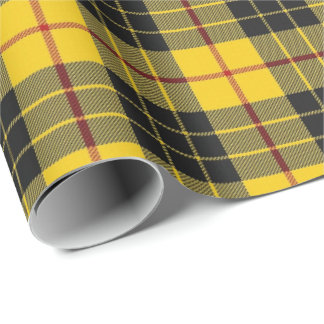Papel De Presente Tartan do Scottish de MacLeod do clã