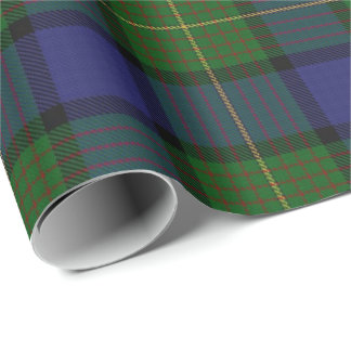 Papel De Presente Tartan do Scottish de Muir do clã
