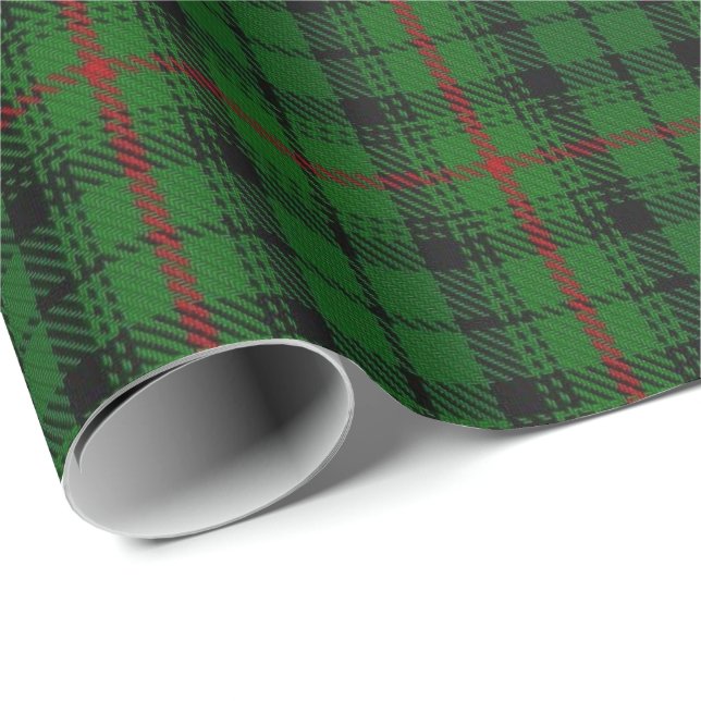 Papel De Presente Tartan do Scottish de Urquhart do clã (Ponta do rolo)