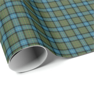Papel De Presente Tartan dos Estados da Califórnia