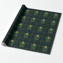 Tartan e Brasão do Clã Escocês Grant
