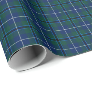 Papel De Presente Tartan moderno do clã de Douglas