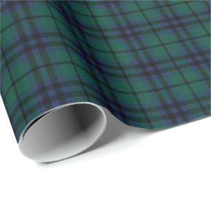 Papel De Presente Tartan moderno do clã de Keith