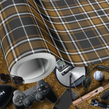 Tartan - Preto Mel Profundo Branco Escuro-Desmarro