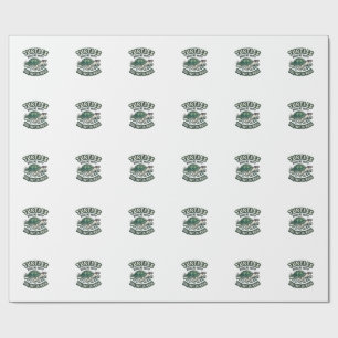 Papel De Presente Tartaruga Engraçada Me Faz Feliz Vintage 