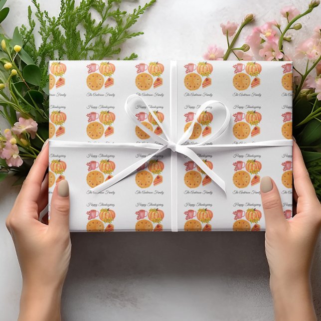 Papel De Presente Tarte da tarte da picada de abóbora (Criador carregado)