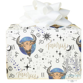 Papel De Presente Taurus Wraping Paper
