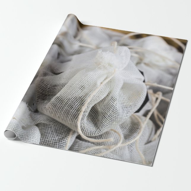 Papel De Presente Tea Time Bag para amantes de chá (Desenrolado)
