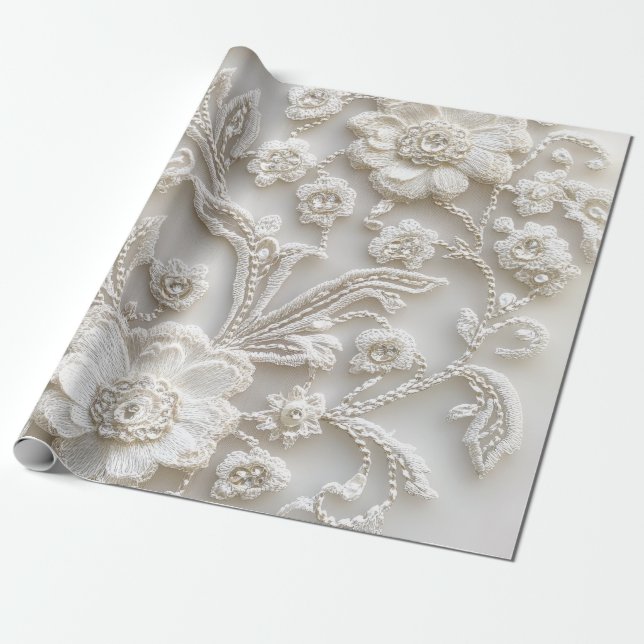 Papel De Presente Tecido (Desenrolado)