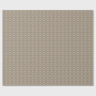 Papel De Presente Tecido de Brown, bege e azul. Design elegante