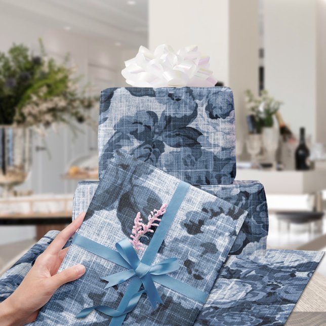 Papel De Presente Tecido Floral de Tois Floral nº 4 (Criador carregado)