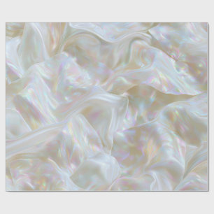 Papel De Presente Tecido Iridescente Perolado