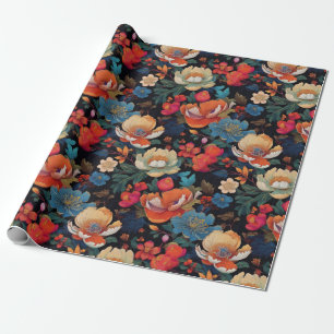 Papel De Presente Tecido Kimono japonês estilingado
