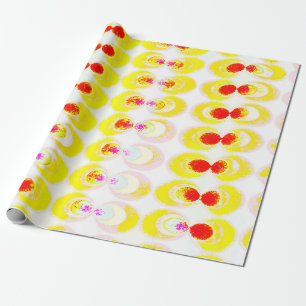Papel De Presente tecido pop