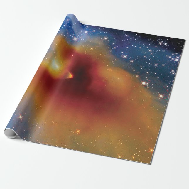 Papel De Presente Telescópio Espacial NASA Hubble CB 130-3 Nasciment (Desenrolado)