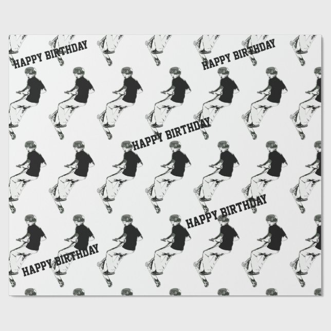 Papel De Presente Tem Ar! - Truque do Patinete Stunt (Aberto)