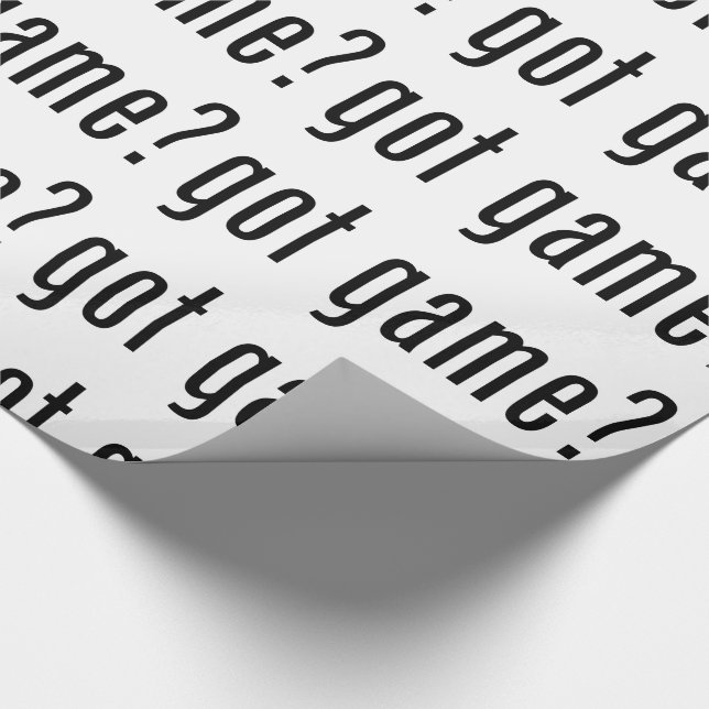 Papel De Presente tem jogo? (Ponta)