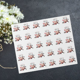 Papel De Presente Tema de Aniversário do Race Car Racing