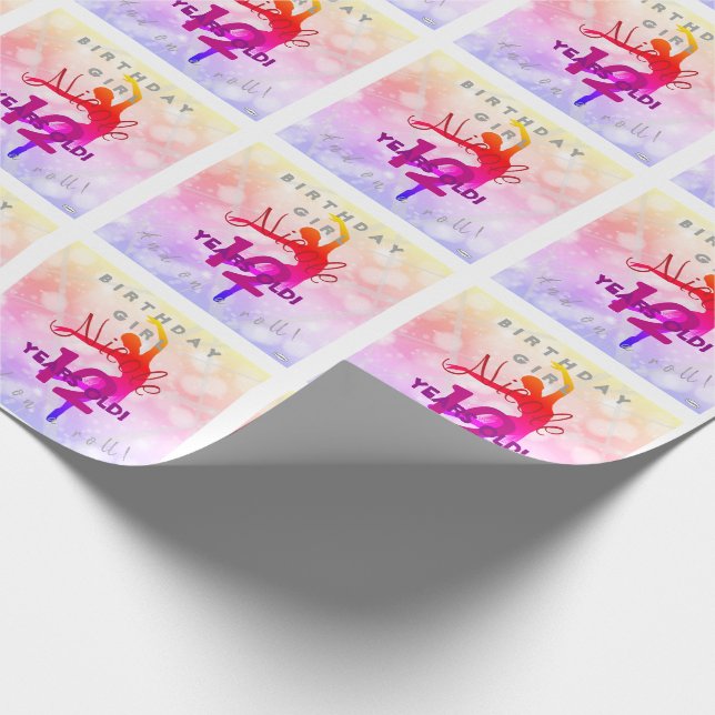 Papel De Presente Tema de Ballerina Dobra Quebrar HAMbyWG de Anivers (Ponta)