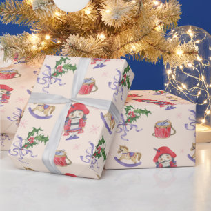 Papel De Presente Tema de natal de quebra-nozes