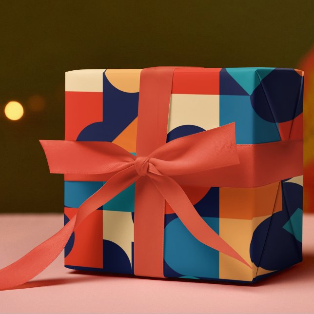 Papel De Presente Tema de Vintage (bauhaus party birthday packing gift wrap,gift wrapping paper,return gift wrap paper,paper gift)