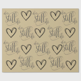 Papel De Presente Tema Dourado do aniversário