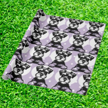 Tema Personalizado Roxo Peeking Terrier