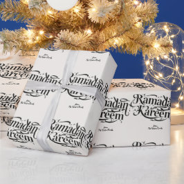 Papel de presente tema Ramadan Kareem para celebra