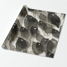 Papel De Presente Tempestade de Peixes