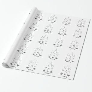 Papel De Presente templo de salt lake city utah simples moderno