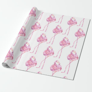 Papel De Presente Tender Flamingo Series Design 3