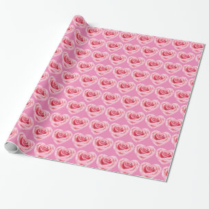 Papel De Presente Tendy Elegant Modern Namorados Love Heart