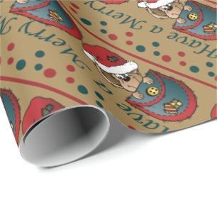 Papel De Presente Tenha um Natal alegre de Mousemas  