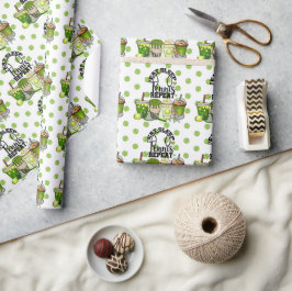 Papel De Presente Tênis Coma Tênis de Sono Repetir o aniversário eng