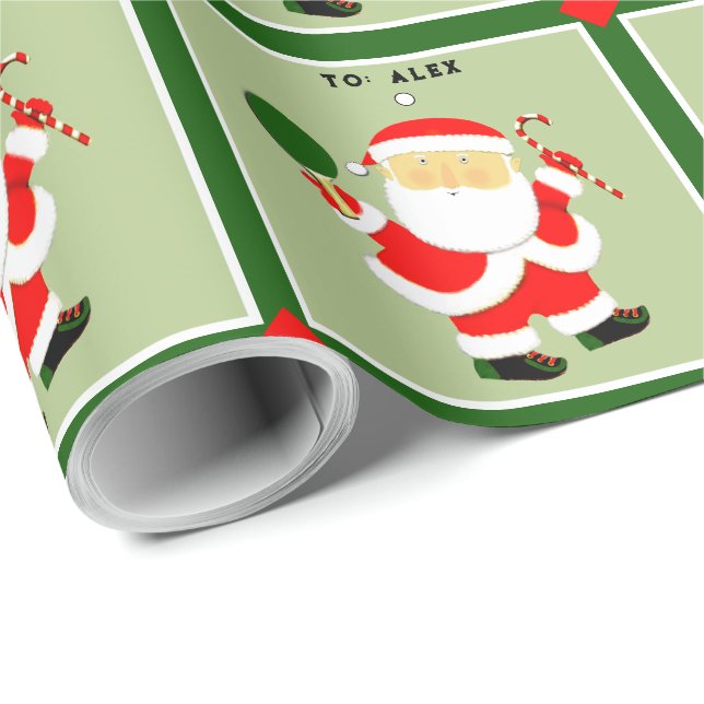 Papel De Presente Tênis de Mesa Ping-pong Presente de Feriado (Ponta do rolo)