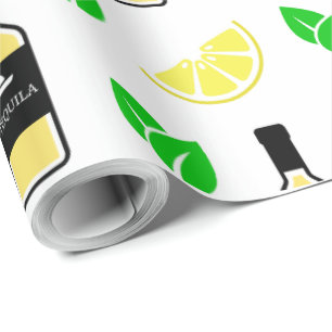 Papel De Presente Tequila e Lemon