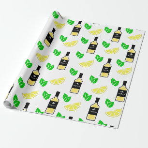 Papel De Presente Tequila e Lemon