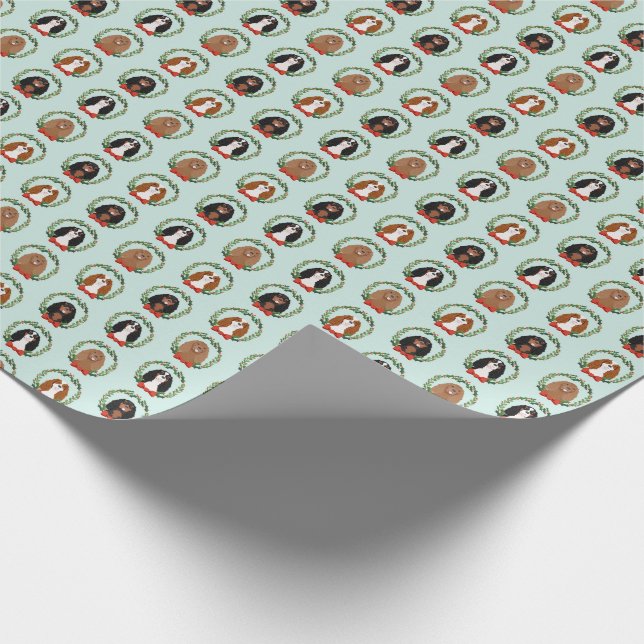 Papel De Presente Terra de Natal do Rei Cavalier Charles (Ponta)