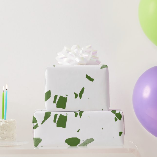 Papel De Presente Terrazzo Pattern (Presentes para festas)