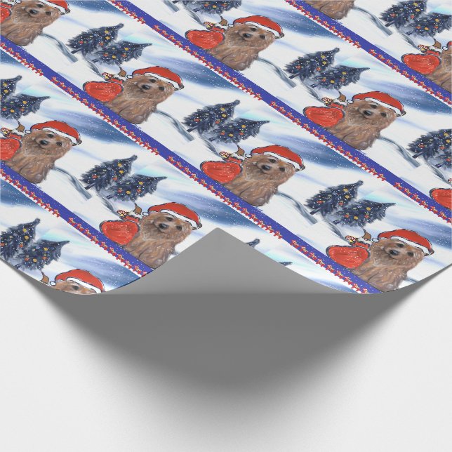 PAPEL DE PRESENTE TERRIER AUSTRALIANO (Ponta)
