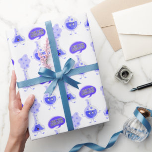 Papel De Presente Teste a Química do Tubo Eu acho que você está exag