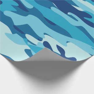 Papel De Presente Teste padrão da camuflagem do exército do camo d