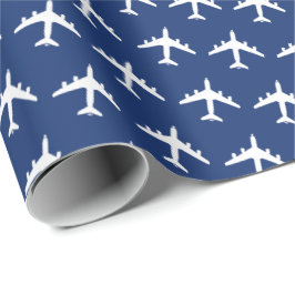 Papel De Presente Teste padrão da silhueta de KC-135 Stratotanker